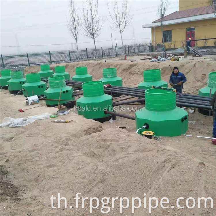 FiberlGlass FRP TANK BUMP สำหรับถังเก็บเชื้อเพลิงใต้ดินในสถานีน้ำมันเชื้อเพลิง PE TANK SUMP